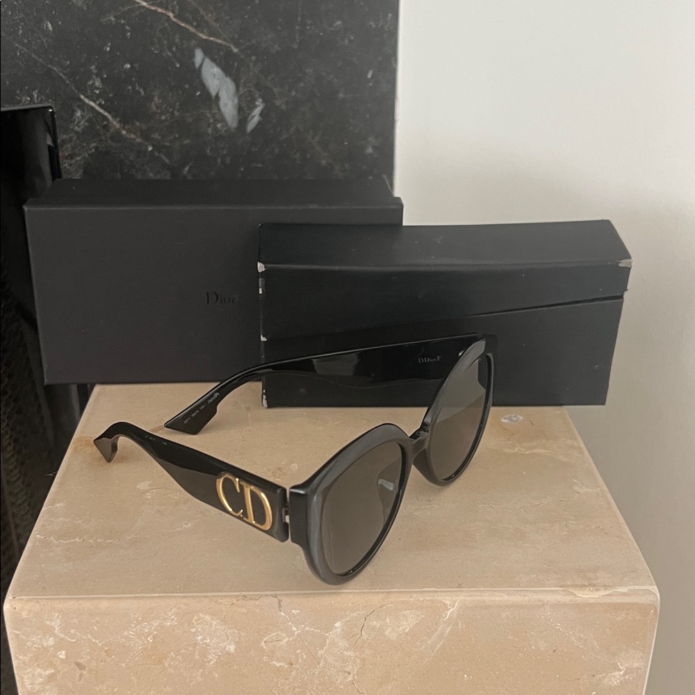 Christian Dior Black Sunglasses